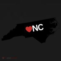 North Carolina Love Doggie Tank thumb 4