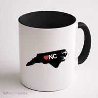 North Carolina Love Coffee Mug thumb 1