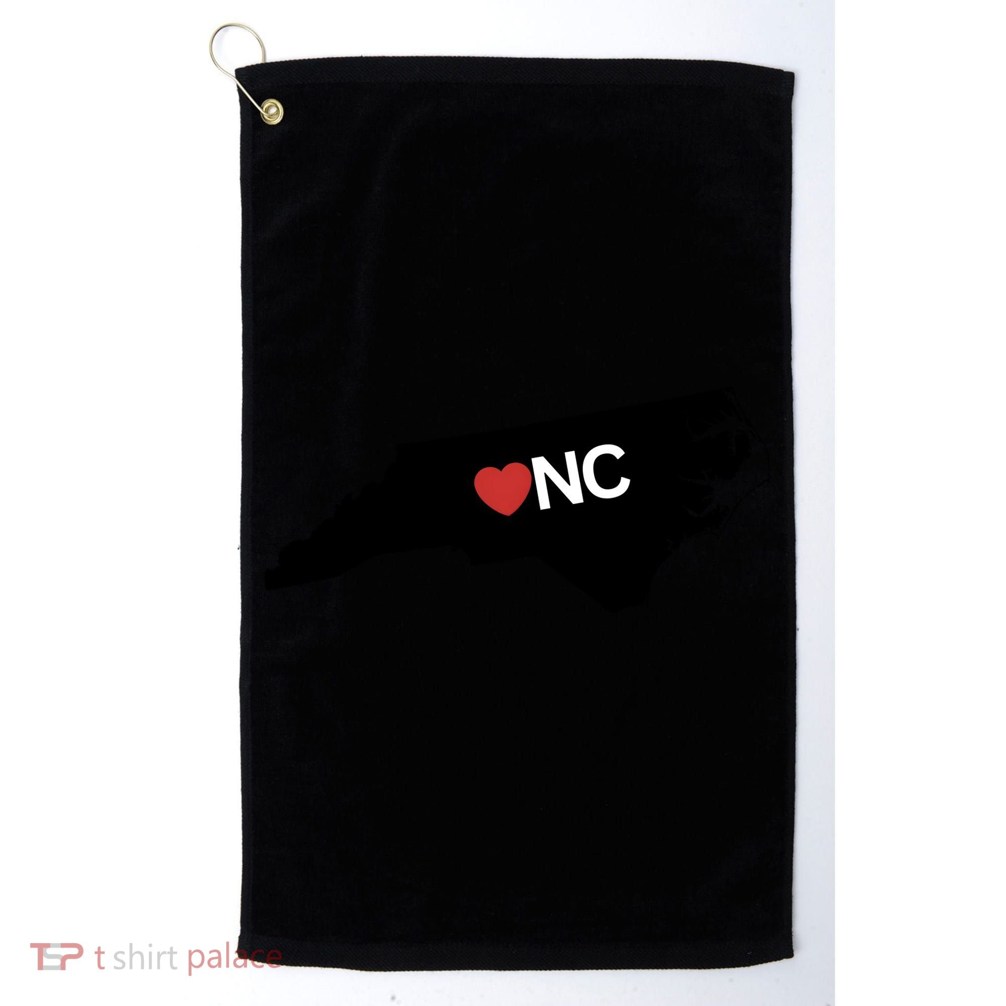 North Carolina Love Golf Towel