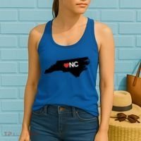 North Carolina Love Women's Tank Top thumb 2