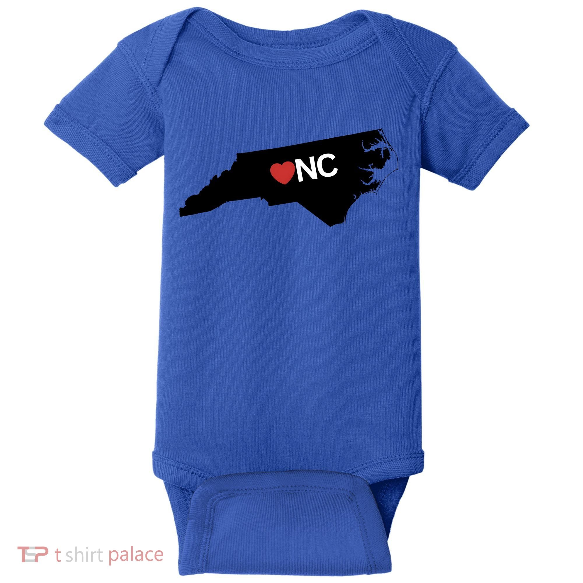 North Carolina Love Baby Bodysuit