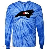 North Carolina Love Tie-Dye Long Sleeve Shirt thumb 0