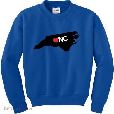 North Carolina Love Kids Sweatshirt