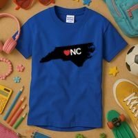 North Carolina Love Kids T-Shirt thumb 3