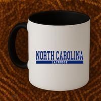 North Carolina Lacrosse Coffee Mug thumb 2