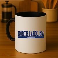 North Carolina Lacrosse Coffee Mug thumb 4