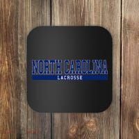 North Carolina Lacrosse Coaster thumb 0