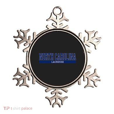 North Carolina Lacrosse Ornament