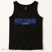 North Carolina Lacrosse Tank Top thumb 2