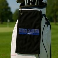 North Carolina Lacrosse Golf Towel thumb 2