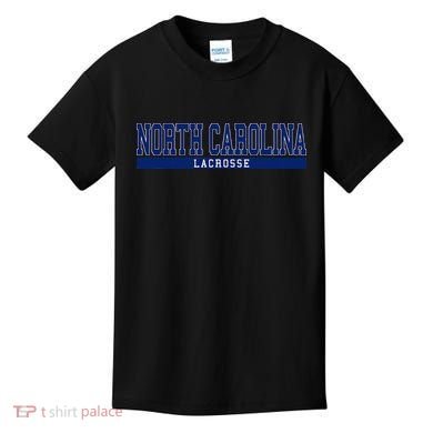 North Carolina Lacrosse Kids T-Shirt