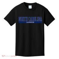North Carolina Lacrosse Kids T-Shirt thumb 0