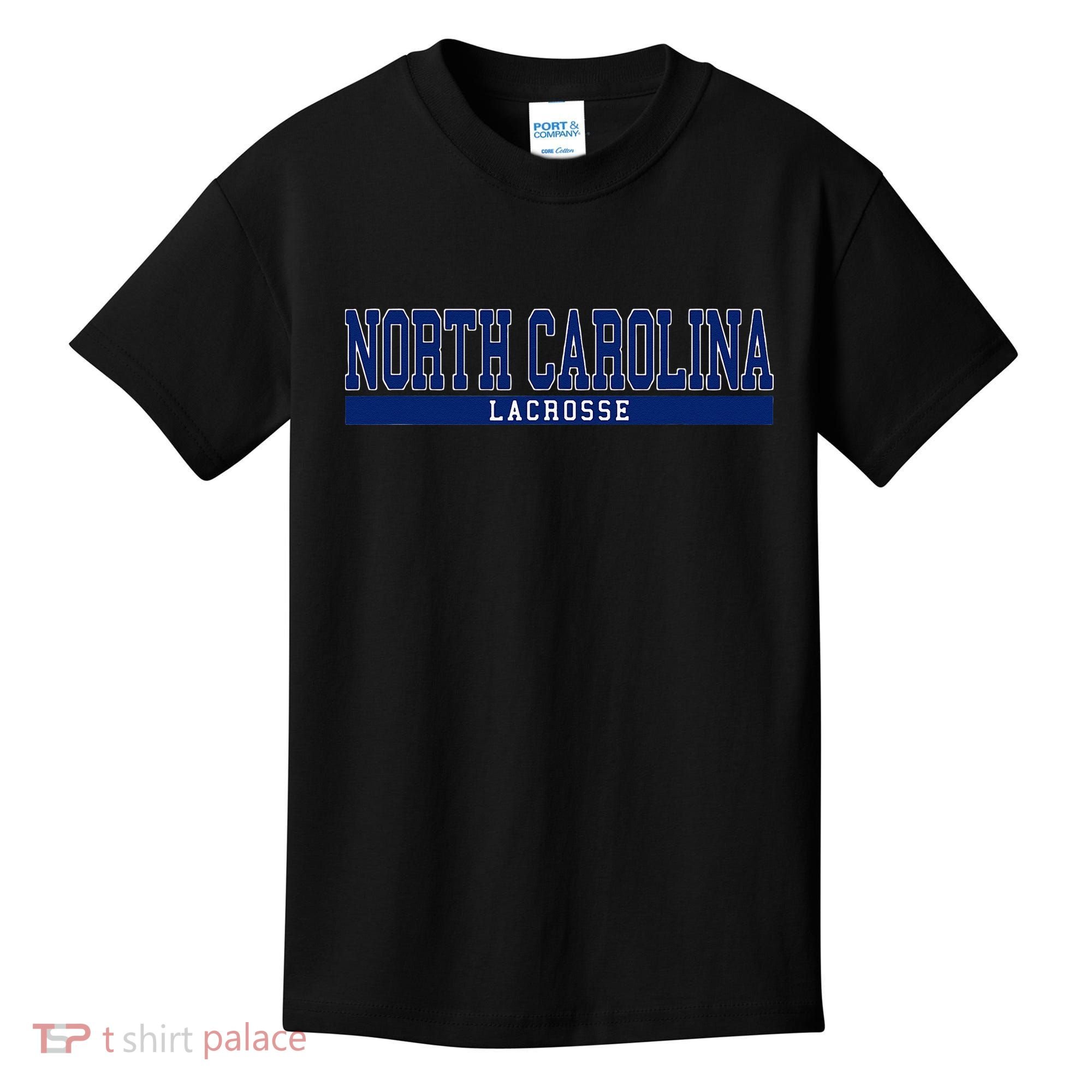 North Carolina Lacrosse Kids T-Shirt
