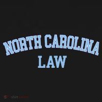 North Carolina Law Attorney Bar Graduate Lawyer College T-Shirt thumb 7