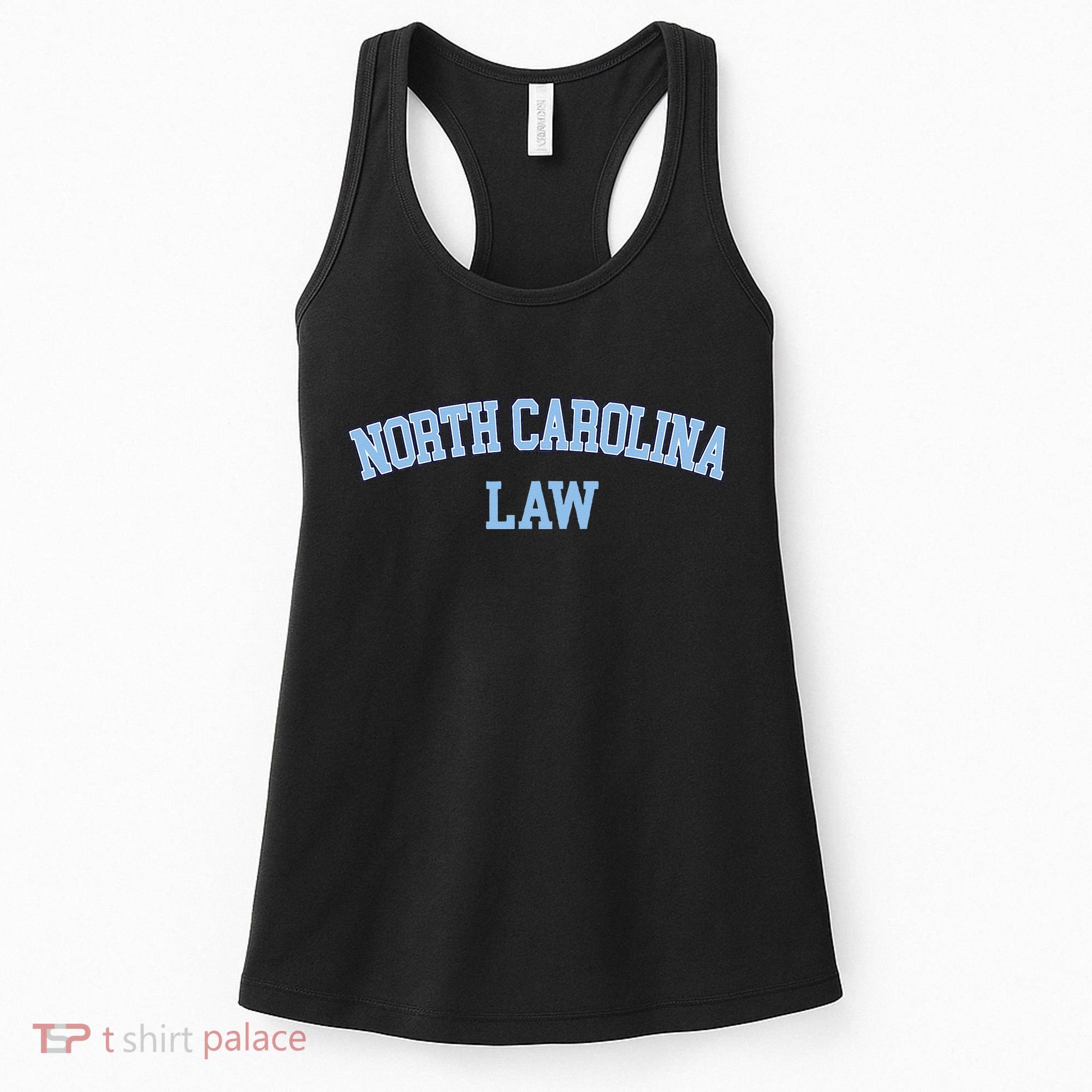 North Carolina Law Attorney Bar Graduate Lawyer College Women's Tank Top