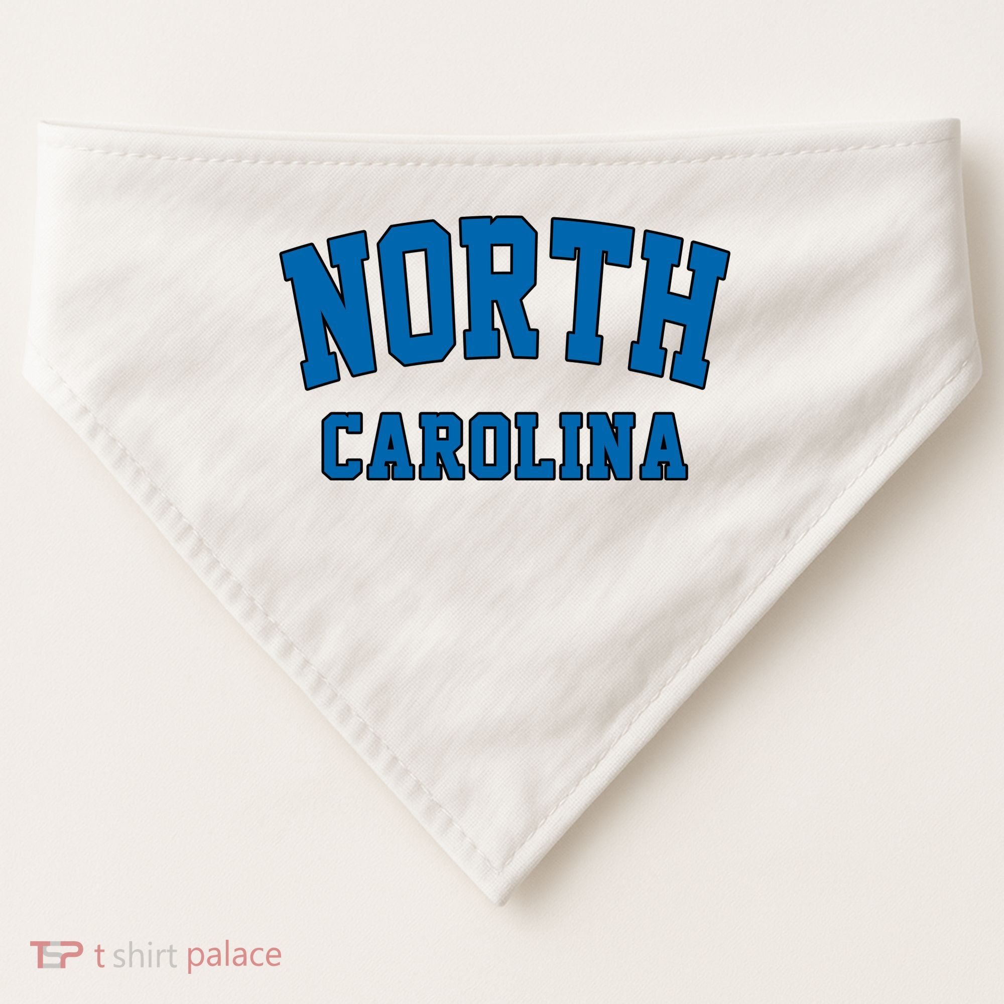North Carolina Logo USA-Made Doggie Bandana