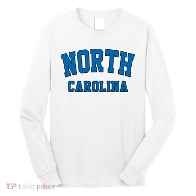 North Carolina Logo Long Sleeve Shirt