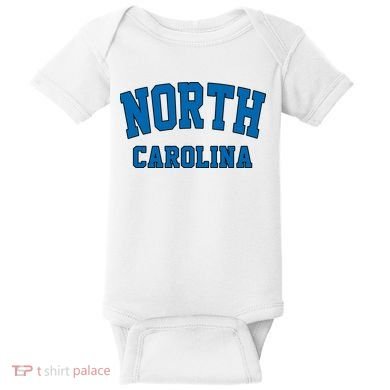 North Carolina Logo Baby Bodysuit
