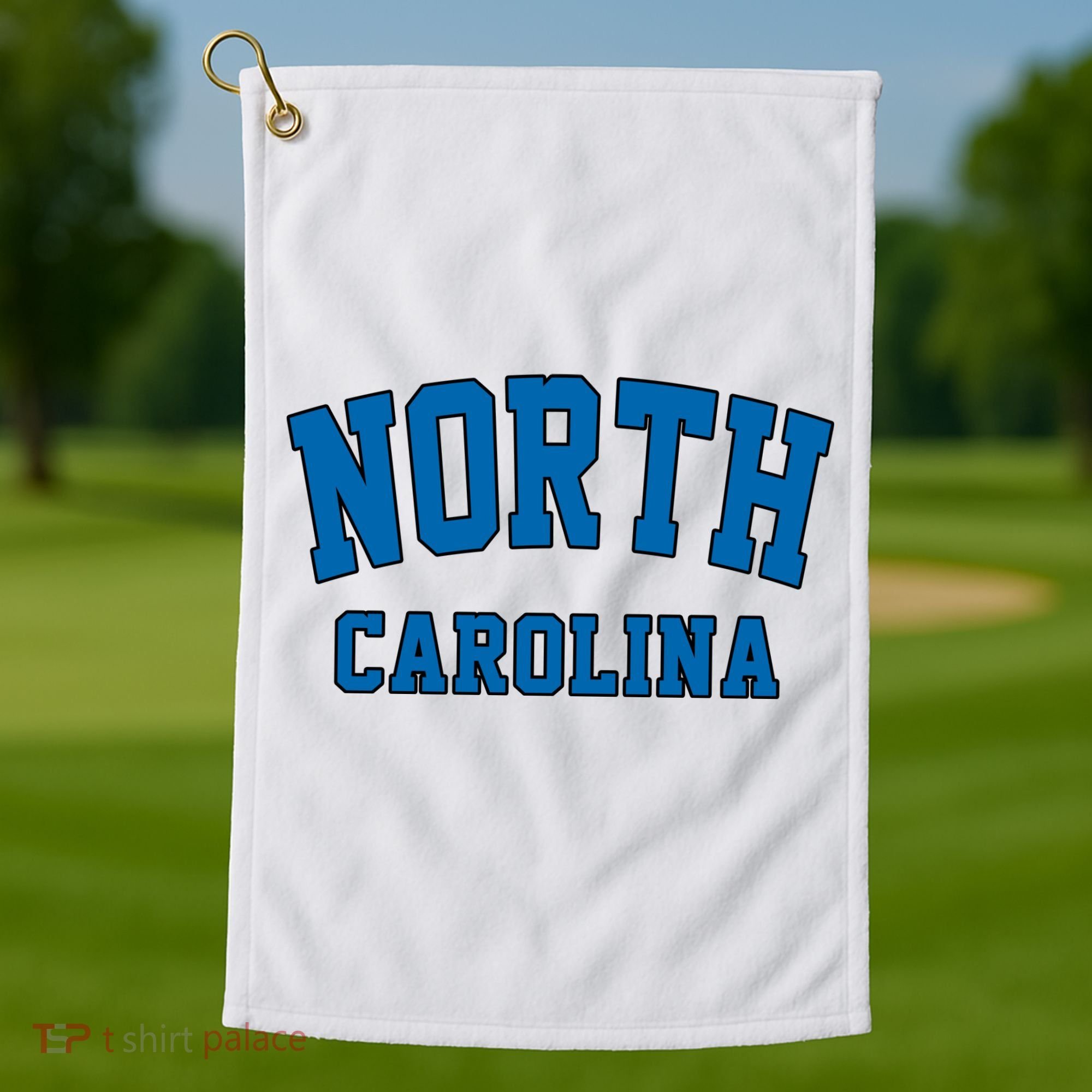 North Carolina Logo Golf Towel
