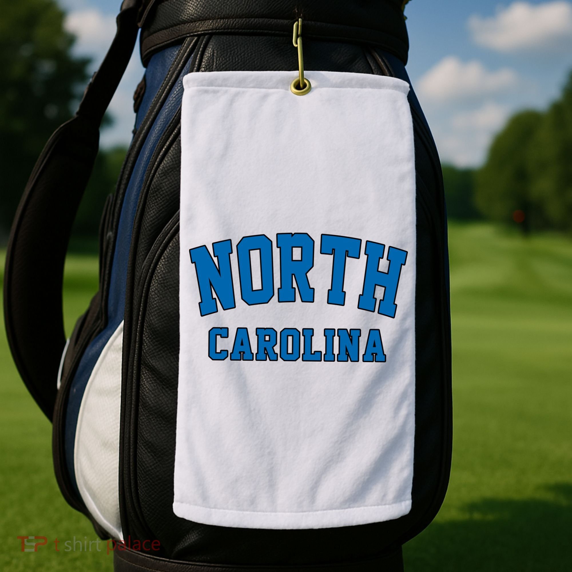 North Carolina Logo Golf Towel