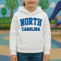 North Carolina Logo Kids Hoodie thumb 3