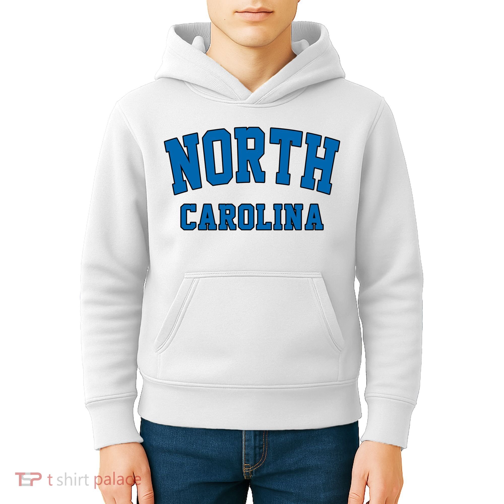 North Carolina Logo Kids Hoodie