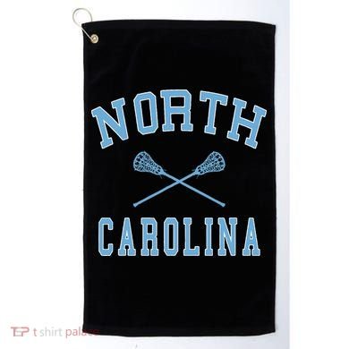 North Carolina Lacrosse Golf Towel