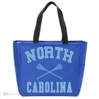 North Carolina Lacrosse Tote Bag thumb 0