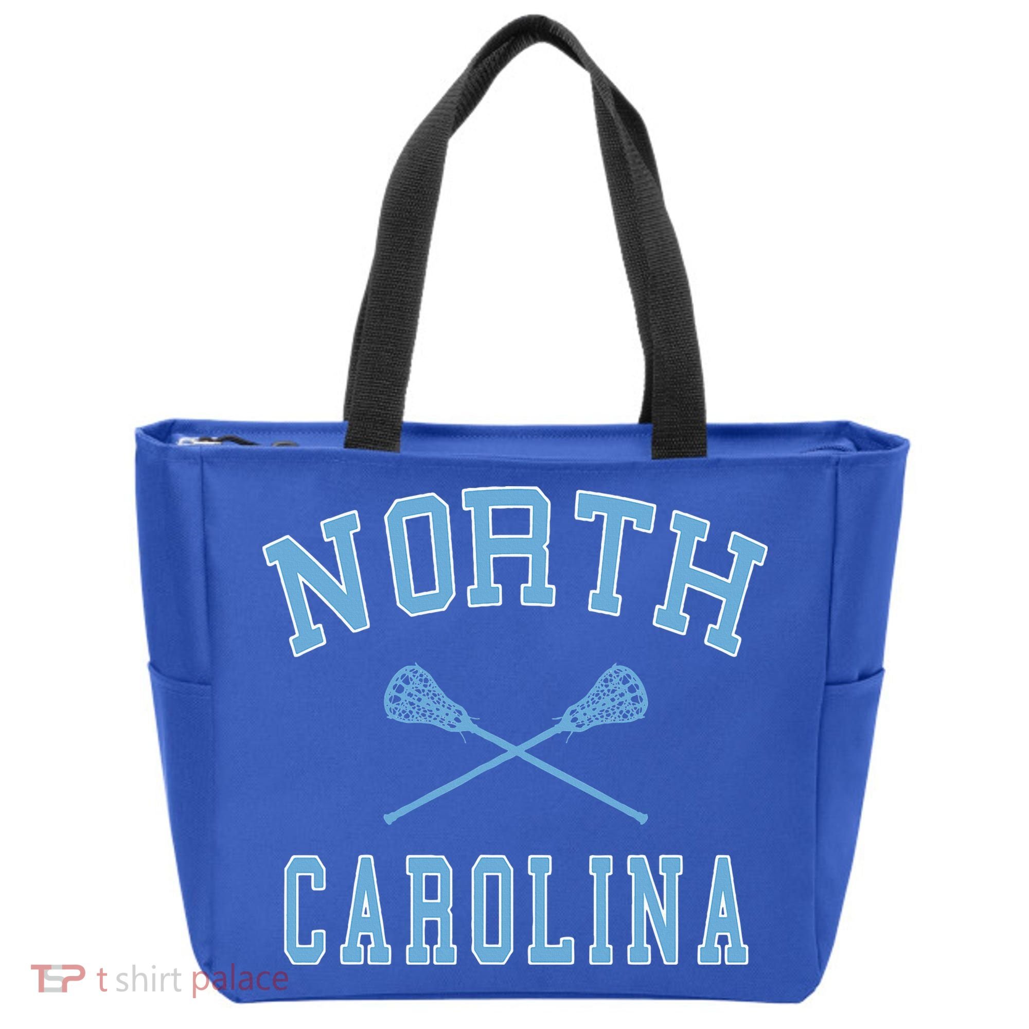 North Carolina Lacrosse Tote Bag