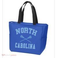 North Carolina Lacrosse Tote Bag thumb 3