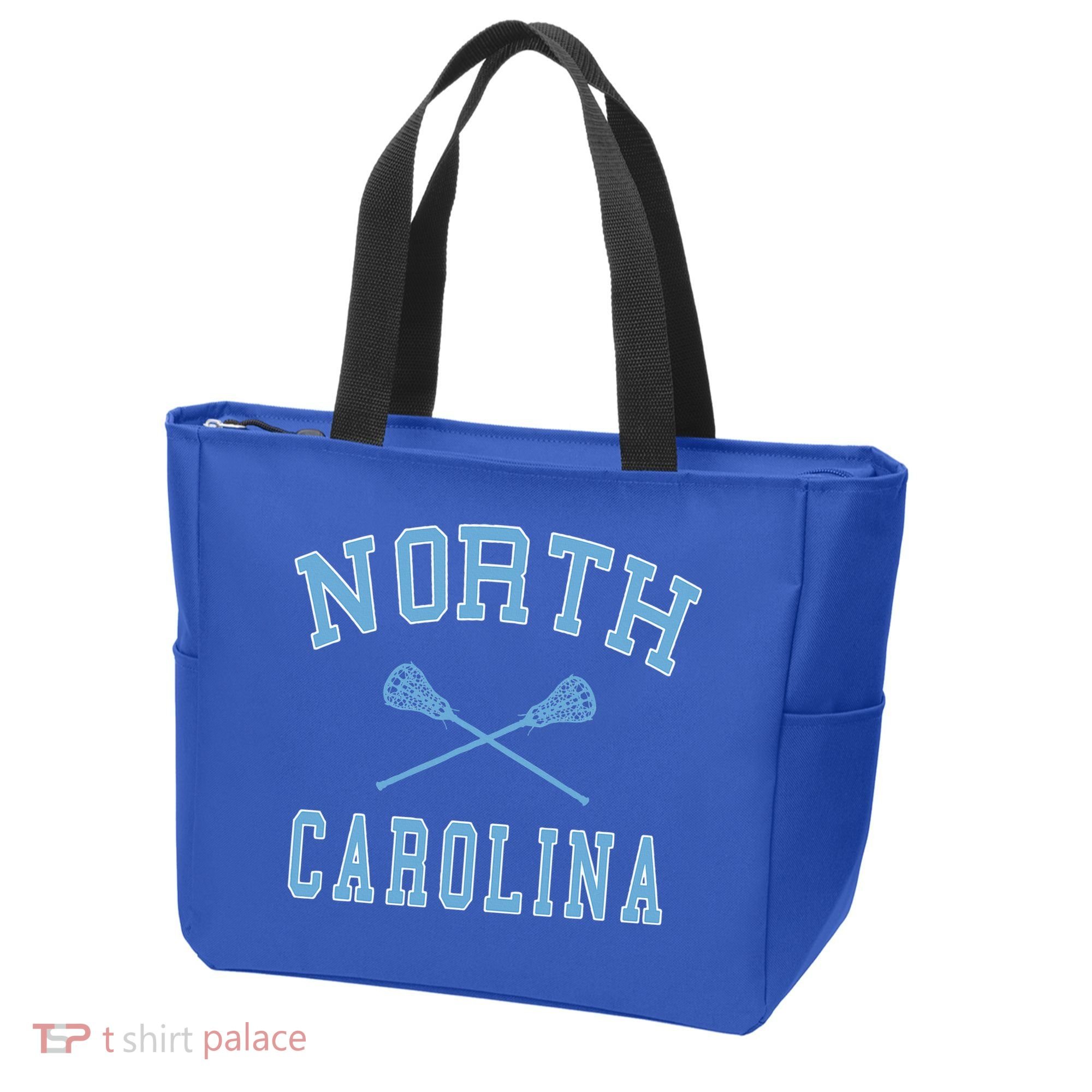 North Carolina Lacrosse Tote Bag