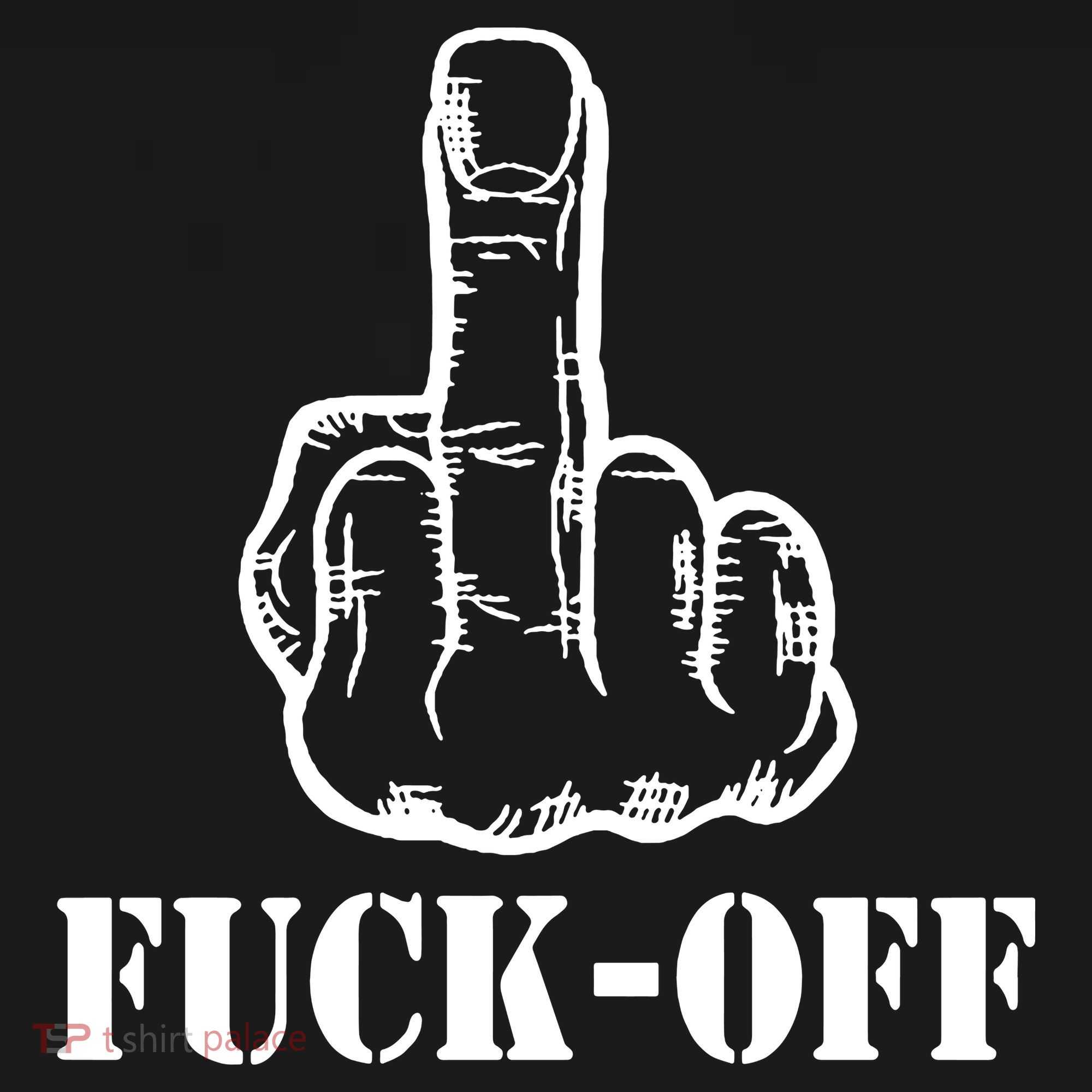 Newst Creative Middle Finger Despise Fuckoff Backpack