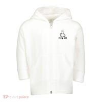 Newst Creative Middle Finger Despise Fuckoff Toddler Zip Fleece Hoodie thumb 0