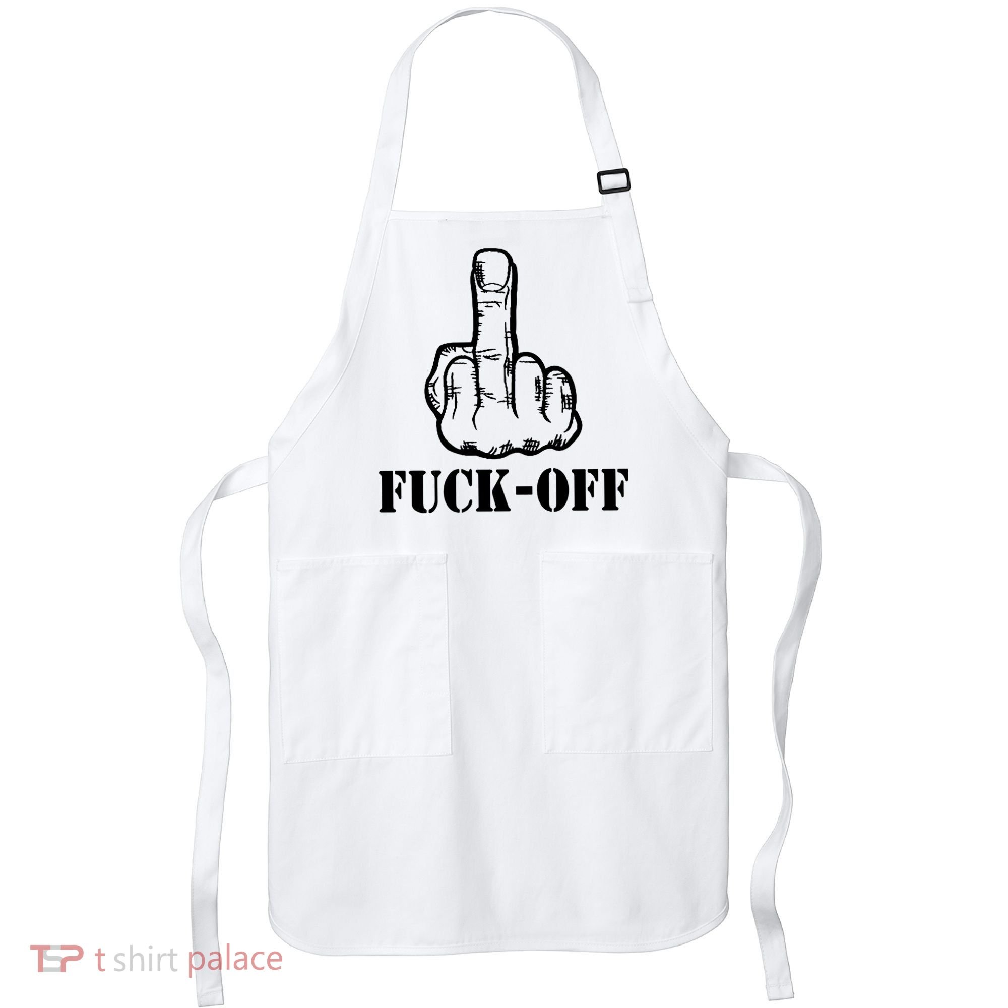 Newst Creative Middle Finger Despise Fuckoff Apron