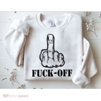 Newst Creative Middle Finger Despise Fuckoff Sweatshirt thumb 2