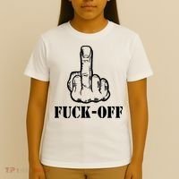 Newst Creative Middle Finger Despise Fuckoff T-Shirt thumb 4