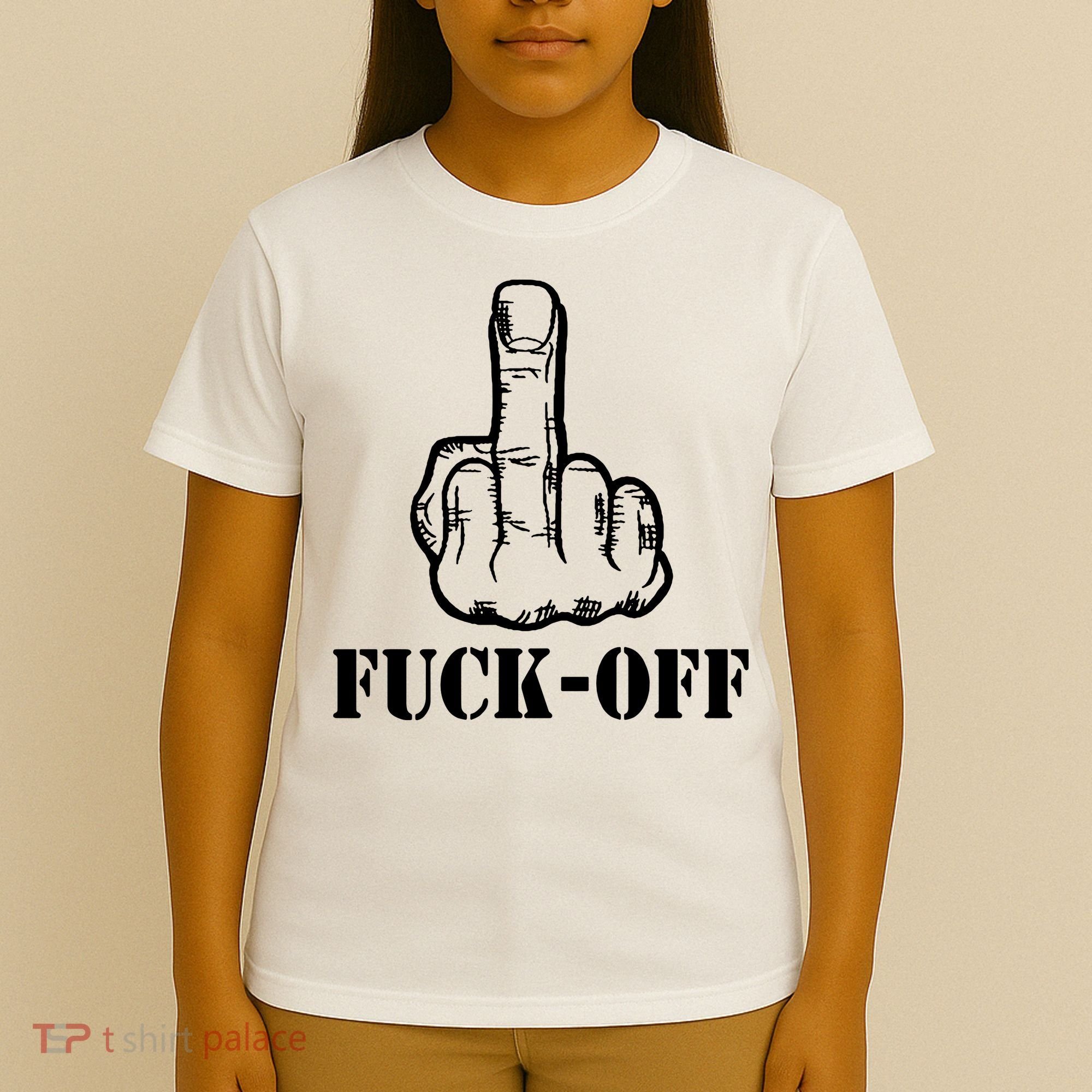 Newst Creative Middle Finger Despise Fuckoff T-Shirt