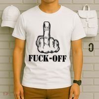 Newst Creative Middle Finger Despise Fuckoff T-Shirt thumb 6