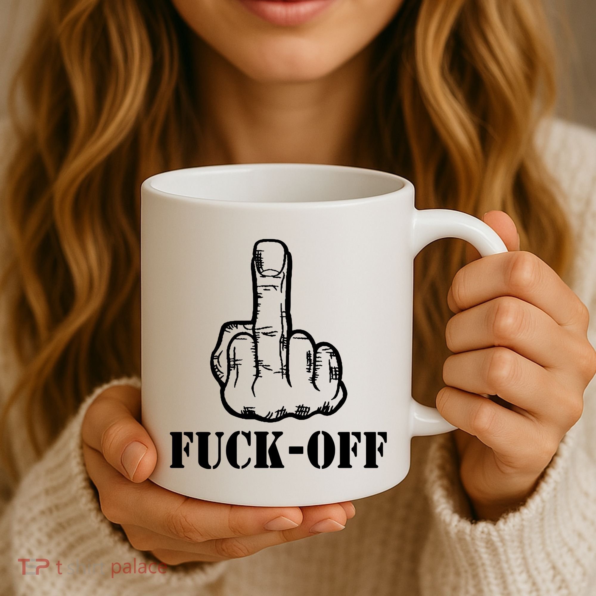 Newst Creative Middle Finger Despise Fuckoff Coffee Mug