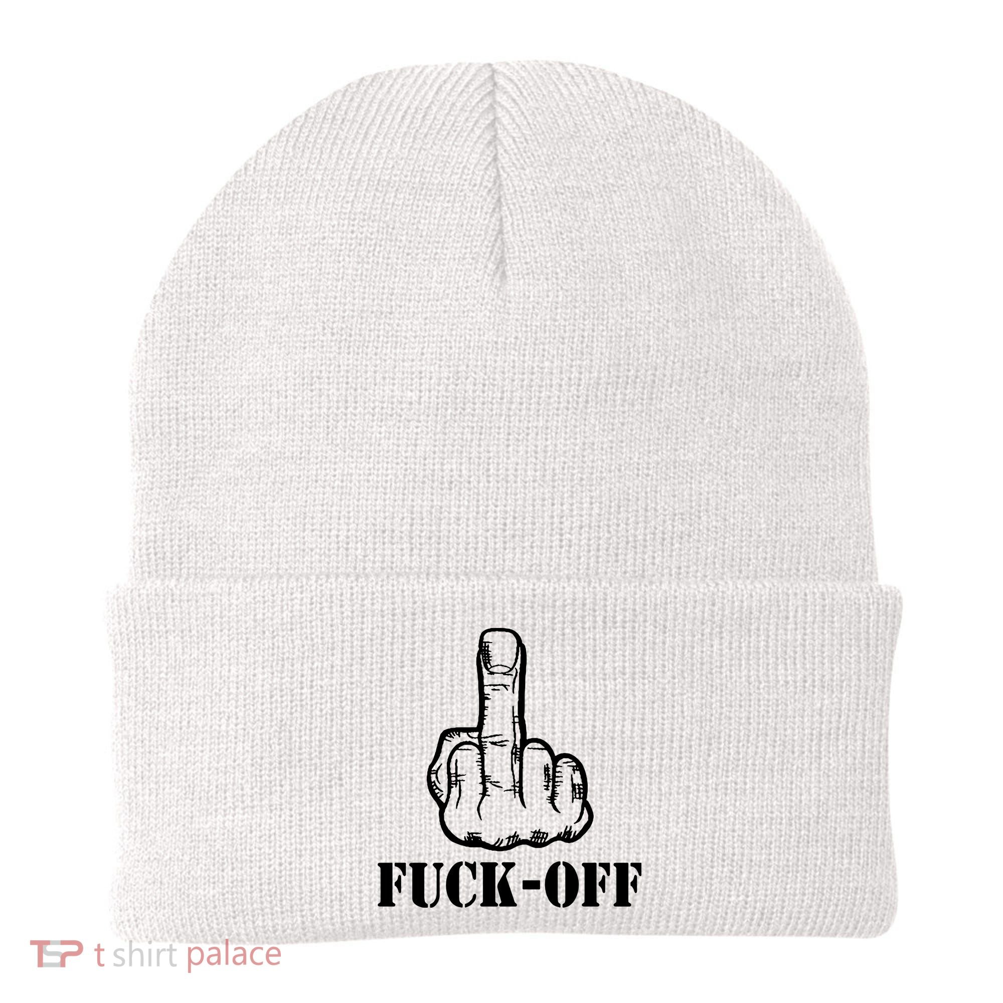 Newst Creative Middle Finger Despise Fuckoff Beanie