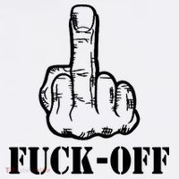 Newst Creative Middle Finger Despise Fuckoff Women's Hoodie thumb 2