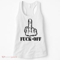 Newst Creative Middle Finger Despise Fuckoff Women's Tank Top thumb 0