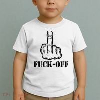 Newst Creative Middle Finger Despise Fuckoff Toddler T-Shirt thumb 2
