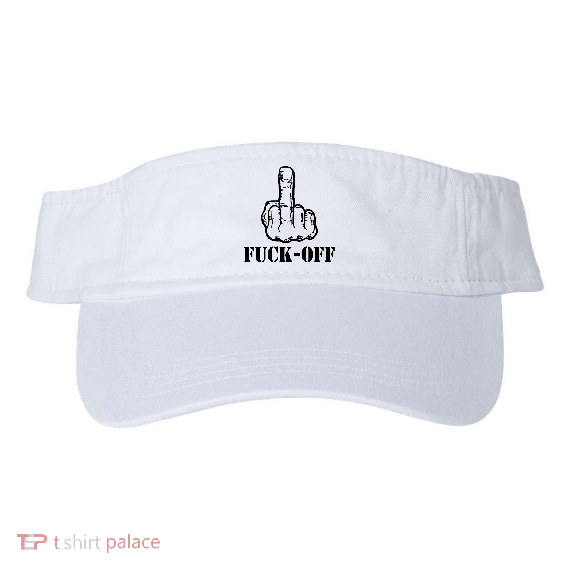 Newst Creative Middle Finger Despise Fuckoff Visor
