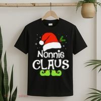Nonnie Claus Matching Family Christmas 2022 Costume Santa T-Shirt thumb 2