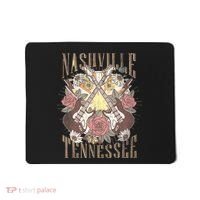 Nashville Country Music City Retro Nash Bash Bach Mousepad thumb 0