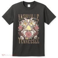 Nashville Country Music City Retro Nash Bash Bach T-Shirt thumb 0