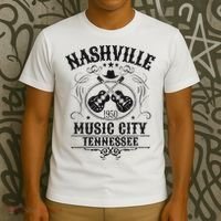 Nashville Country Music City Girls Trip Retro Nash Bash Bach T-Shirt thumb 3