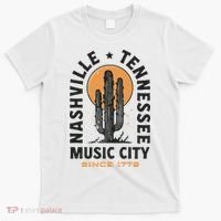 Nashville Cute Nashville Music City Since 1779 T-Shirt thumb 0