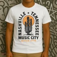 Nashville Cute Nashville Music City Since 1779 T-Shirt thumb 3